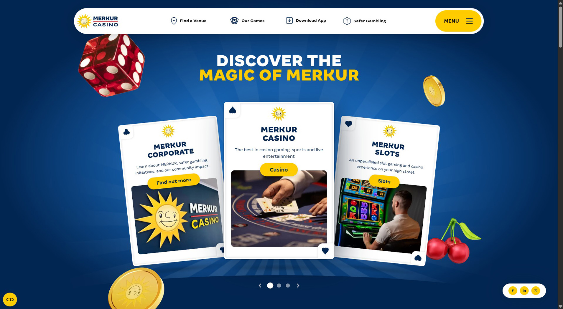 5. Merkur Slots- Mobile OVO Casino Choice