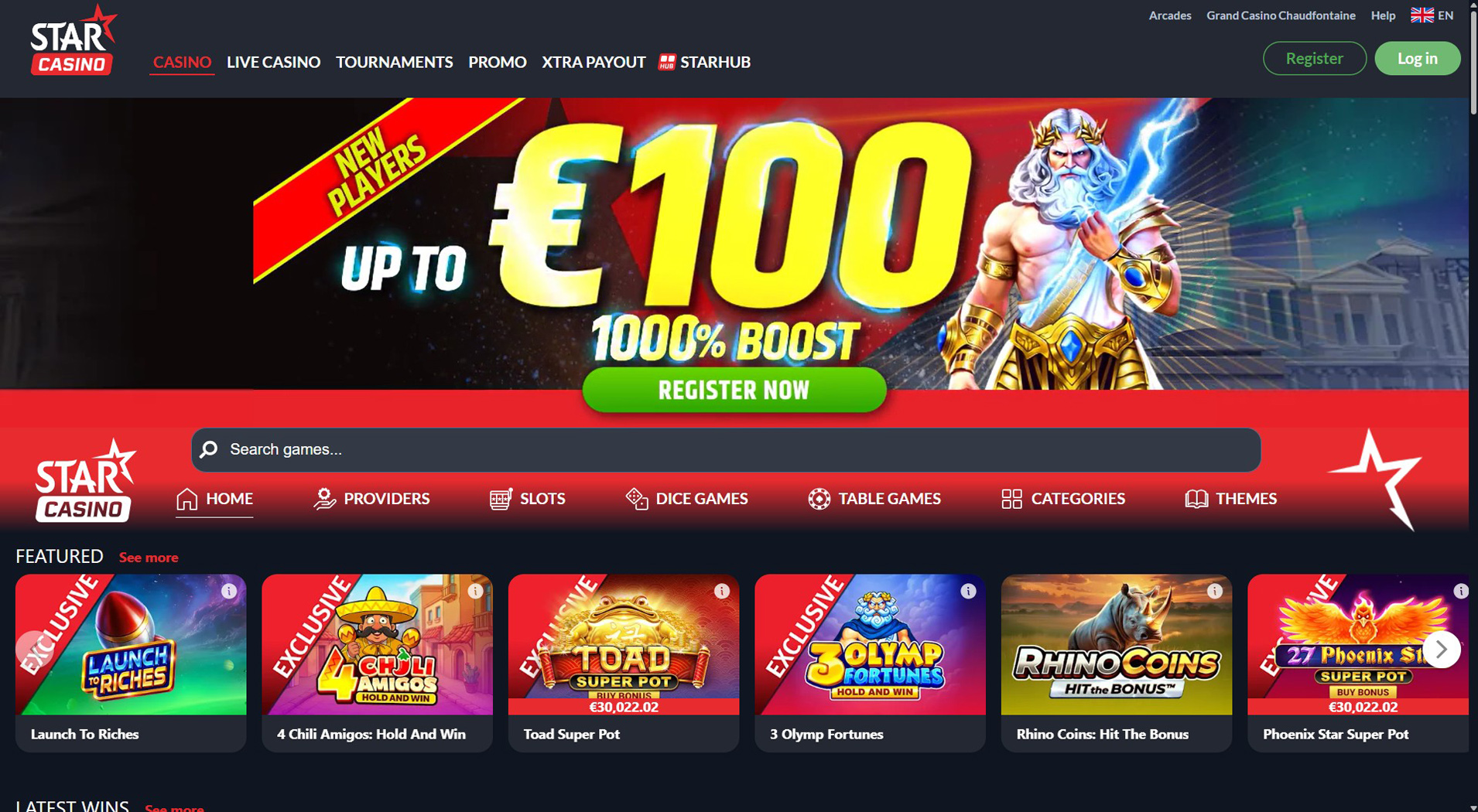 9. Star Casino – Einfache Einrichtung des OVO Casinos